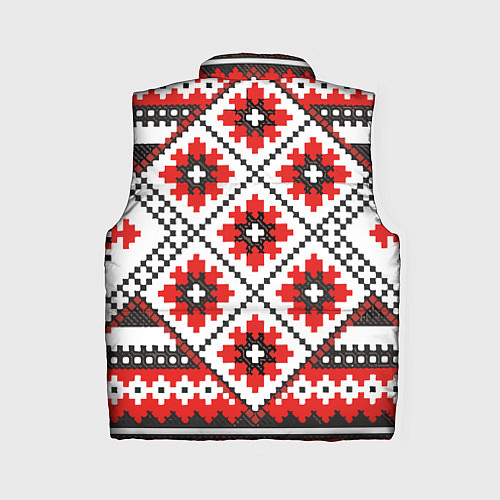 Женский жилет Удмурт мода / 3D-Черный – фото 2