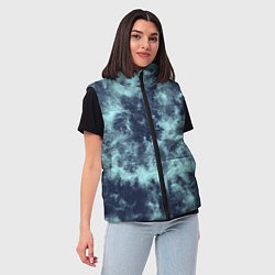 Женский жилет Tie-Dye дизайн, цвет: 3D-светло-серый — фото 2