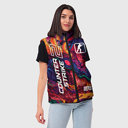 Женский жилет CS 2 hyper beast, цвет: 3D-светло-серый — фото 2