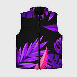 Женский жилет Floral composition - neon, цвет: 3D-красный