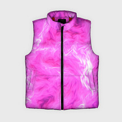 Женский жилет Розовый нежный фон, цвет: 3D-красный