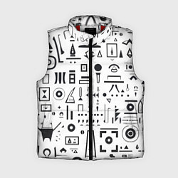 Женский жилет Геометрическая фантазия