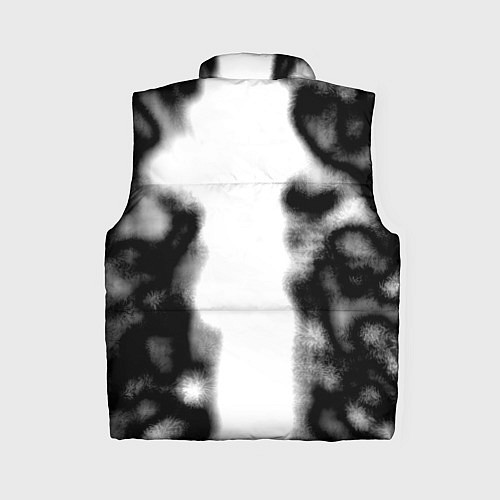 Женский жилет Скандинавский узор душа / 3D-Черный – фото 2