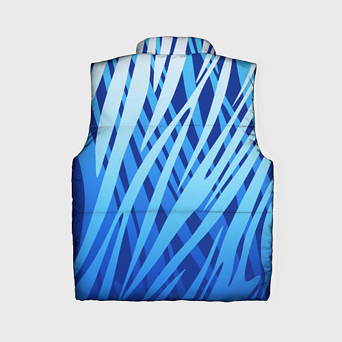 Женский жилет Volkswagen - синий камуфляж / 3D-Светло-серый – фото 2