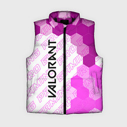 Женский жилет Valorant pro gaming: по-вертикали, цвет: 3D-черный