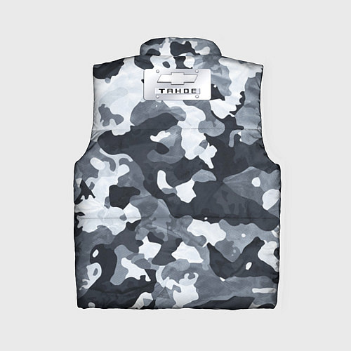 Женский жилет Chevrolet tahoe military тахо / 3D-Светло-серый – фото 2