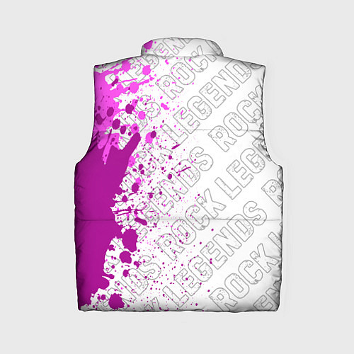 Женский жилет Imagine Dragons rock legends по-вертикали / 3D-Черный – фото 2