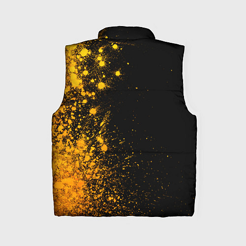 Женский жилет League of Legends - gold gradient по-вертикали / 3D-Черный – фото 2