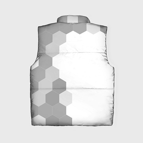 Женский жилет Destiny glitch на светлом фоне по-вертикали / 3D-Черный – фото 2