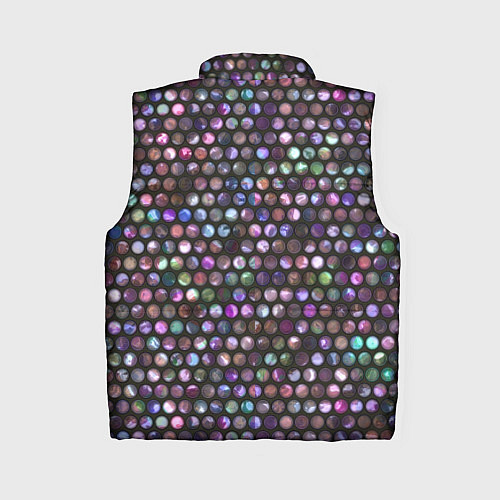 Женский жилет Пайетки / 3D-Черный – фото 2