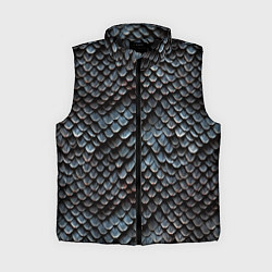 Женский жилет Паттерн чешуя дракона