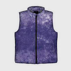 Женский жилет Абстракция - violet color background