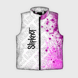 Женский жилет Slipknot rock legends по-вертикали, цвет: 3D-черный