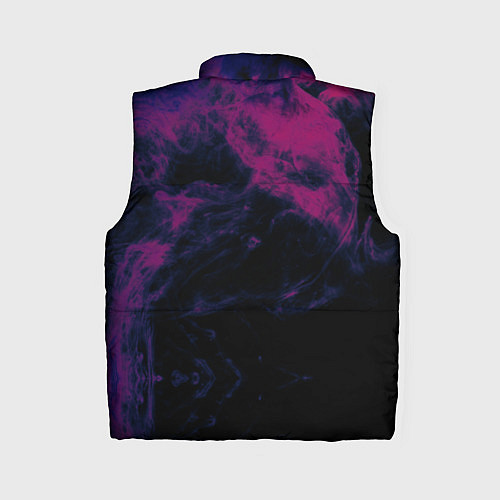 Женский жилет Разноцветный дым / 3D-Черный – фото 2