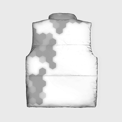 Женский жилет Ghost of Tsushima glitch на светлом фоне по-вертик / 3D-Черный – фото 2