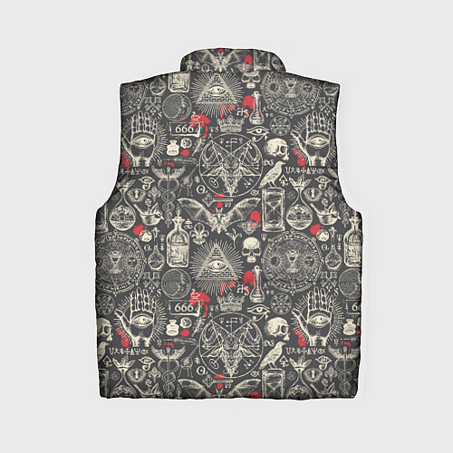 Женский жилет Колдовство и чёрная магия / 3D-Черный – фото 2