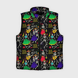 Женский жилет Dia de los muertos