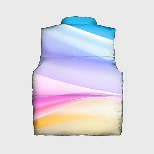 Женский жилет Нежная абстракция / 3D-Красный – фото 2