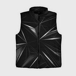 Женский жилет Хрустальные узоры, цвет: 3D-черный