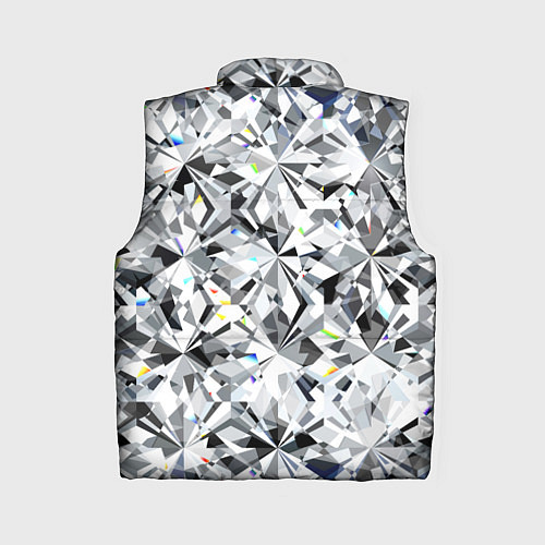 Женский жилет Магия бриллиантового мерцания / 3D-Светло-серый – фото 2