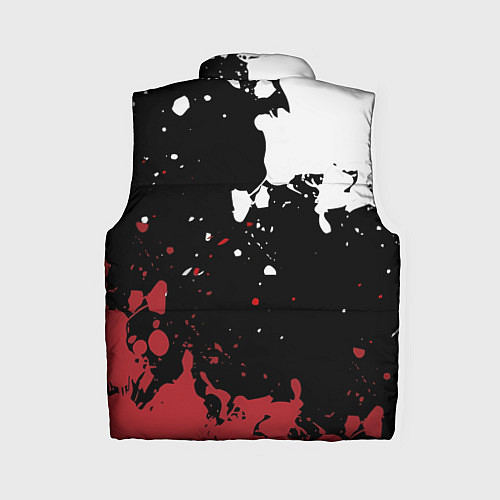 Женский жилет Umbrella Security на спортивном красно бело чёрном / 3D-Черный – фото 2