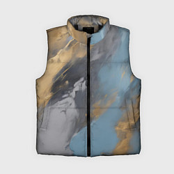 Женский жилет Мазки краски - нейросеть