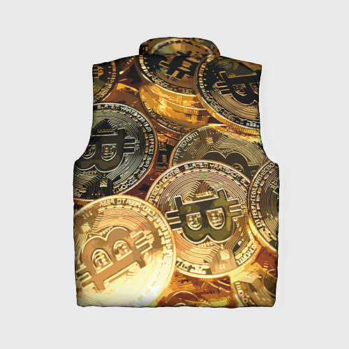 Женский жилет Золото цифровой эры / 3D-Красный – фото 2