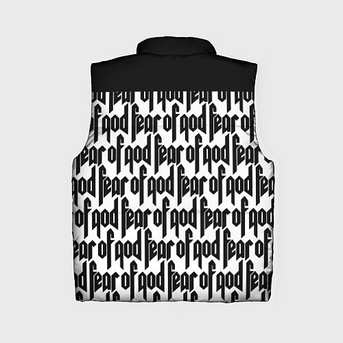 Женский жилет Fear of God / 3D-Черный – фото 2