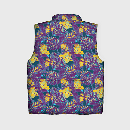 Женский жилет Тропический тукан / 3D-Светло-серый – фото 2