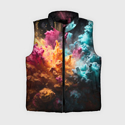 Женский жилет Яркий цветовой взрыв