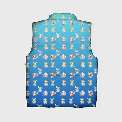 Женский жилет Самый милый дракон / 3D-Черный – фото 2