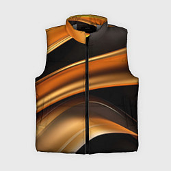 Женский жилет Yellow black style, цвет: 3D-светло-серый