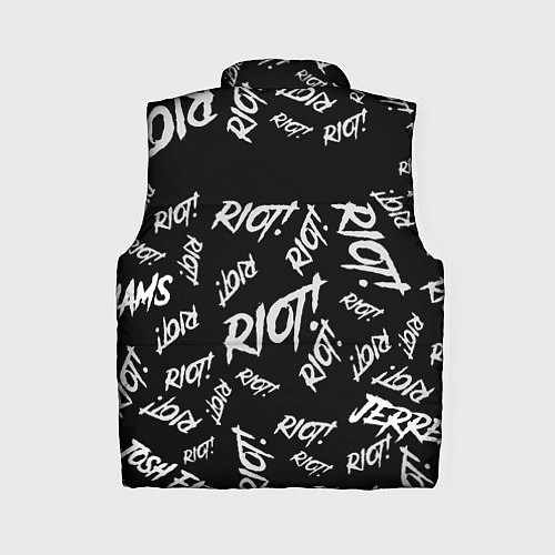 Женский жилет Paramore alllogo / 3D-Красный – фото 2