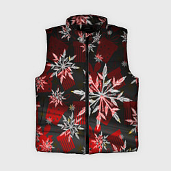 Женский жилет Рождественские снежинки