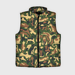 Женский жилет Коты и кошки - камуфляж