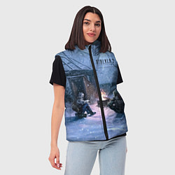 Женский жилет STALKER 2 новички на кордоне, цвет: 3D-светло-серый — фото 2