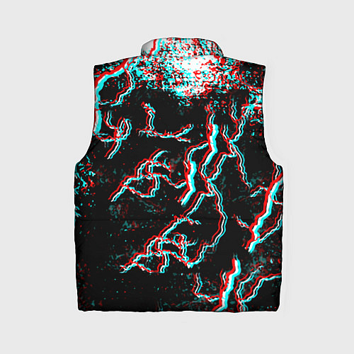 Женский жилет Love death & robots strom / 3D-Черный – фото 2