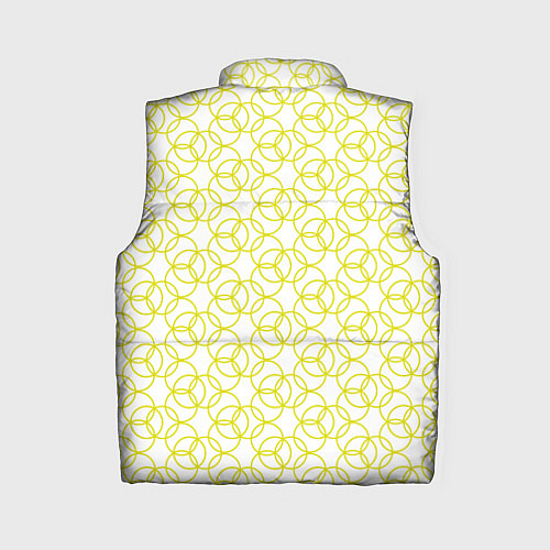 Женский жилет Круговой узор / 3D-Черный – фото 2