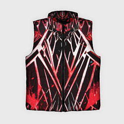 Женский жилет Адские красные полосы