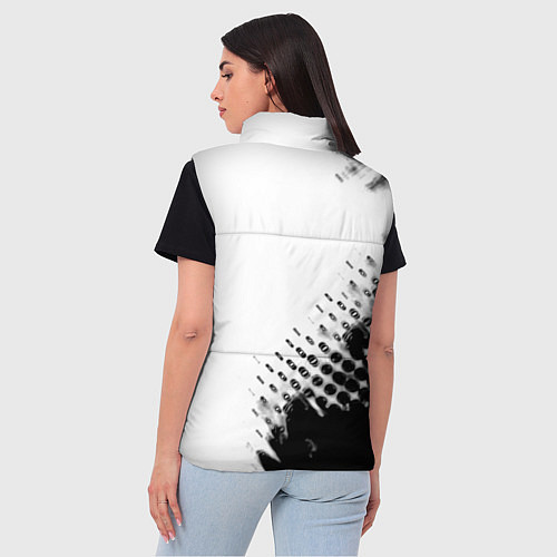 Женский жилет Алиса краски текстура / 3D-Красный – фото 4