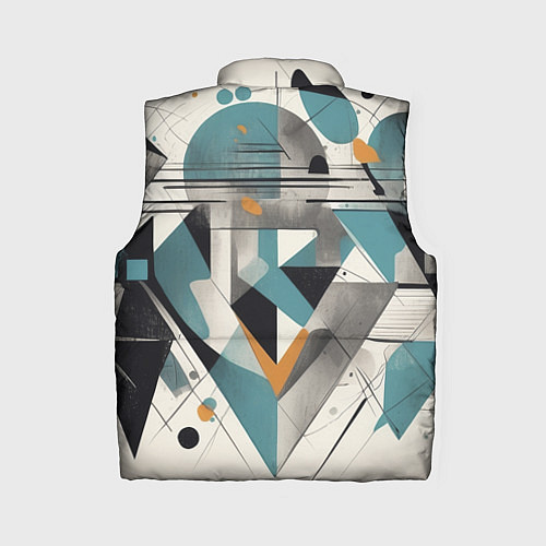 Женский жилет Три человека авангард / 3D-Черный – фото 2