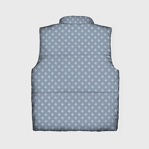 Женский жилет Цветущая поляна / 3D-Черный – фото 2