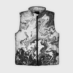 Женский жилет Зловещая дымка, цвет: 3D-светло-серый