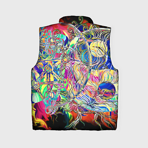 Женский жилет Сплетение Инь Ян / 3D-Черный – фото 2