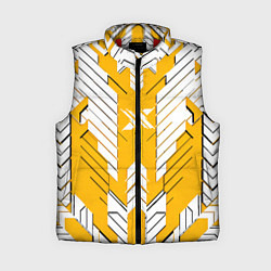 Женский жилет Жёлто-белая броня