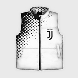 Женский жилет Juventus sport black geometry, цвет: 3D-светло-серый