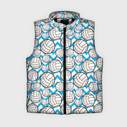 Женский жилет Мячи волейбольные паттерн