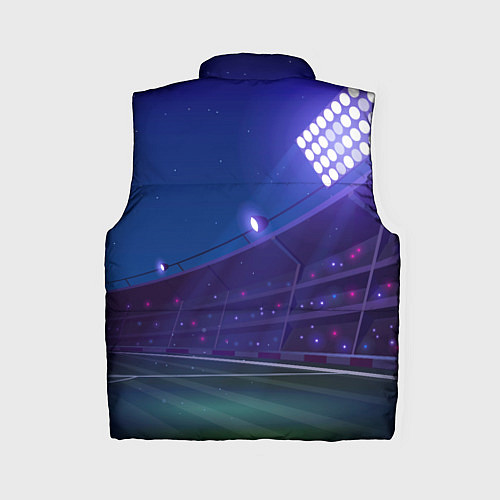 Женский жилет Leicester City ночное поле / 3D-Черный – фото 2