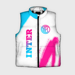 Женский жилет Inter neon gradient style вертикально