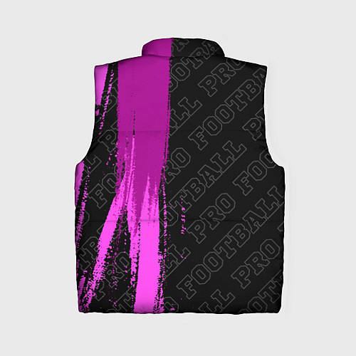 Женский жилет Real Madrid pro football по-вертикали / 3D-Черный – фото 2